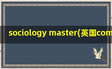 sociology master(英国computer science专业)